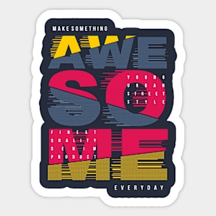 Ver'Biage - Awesome Sticker